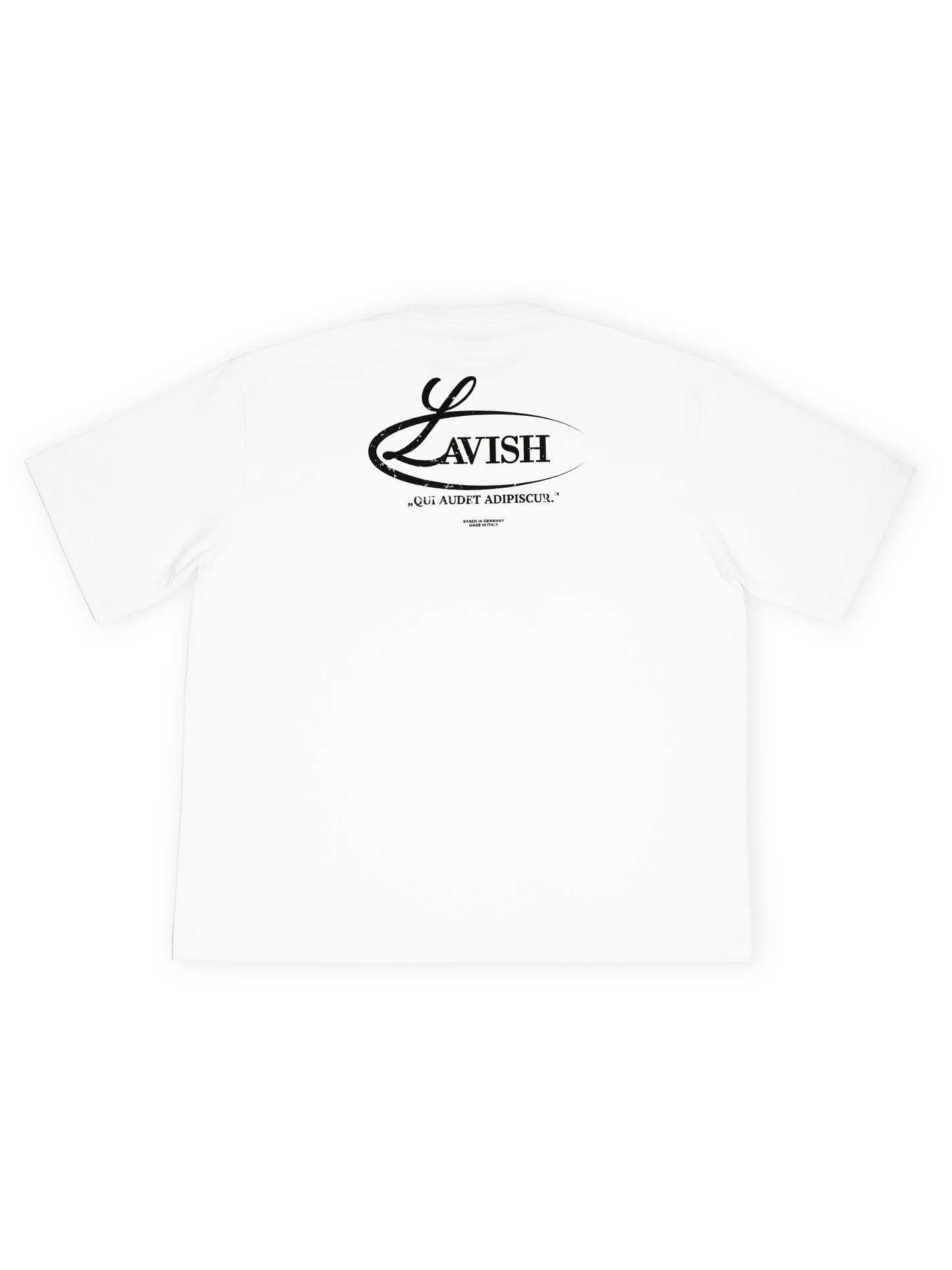 Weißes Basic T-Shirt