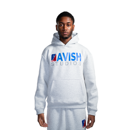 Grauer Hoodie