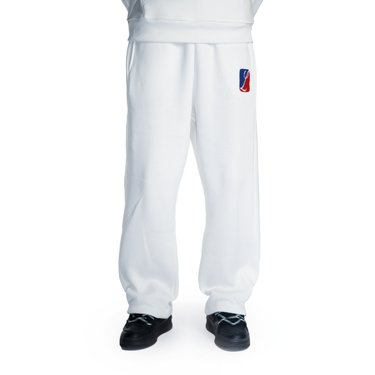 Weiße Jogger