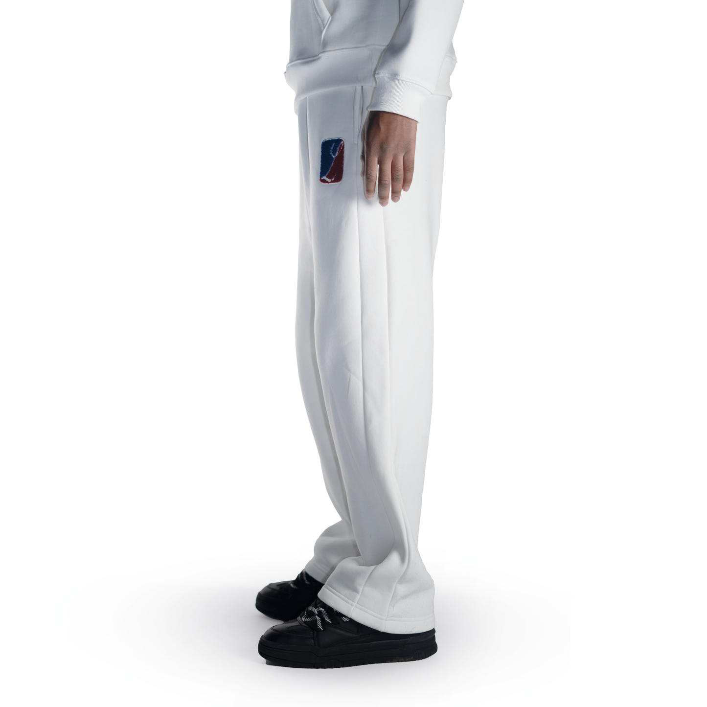 Weiße Jogger